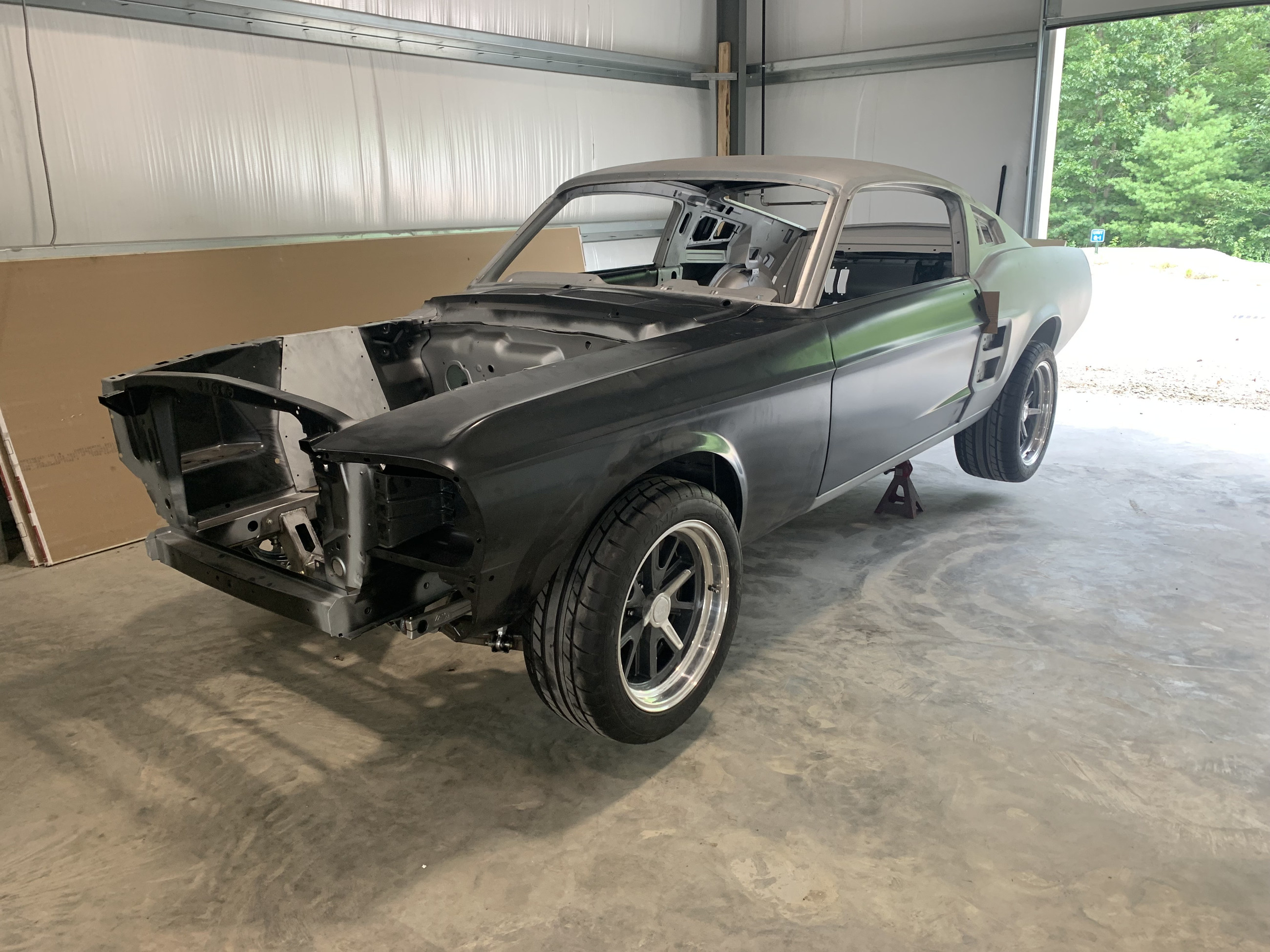 Early restoration — front panels