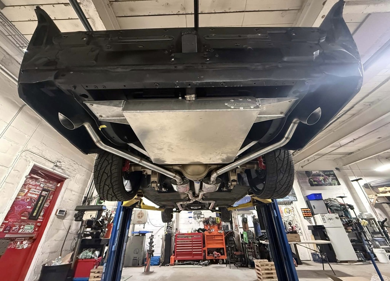 Undercarriage restoration work