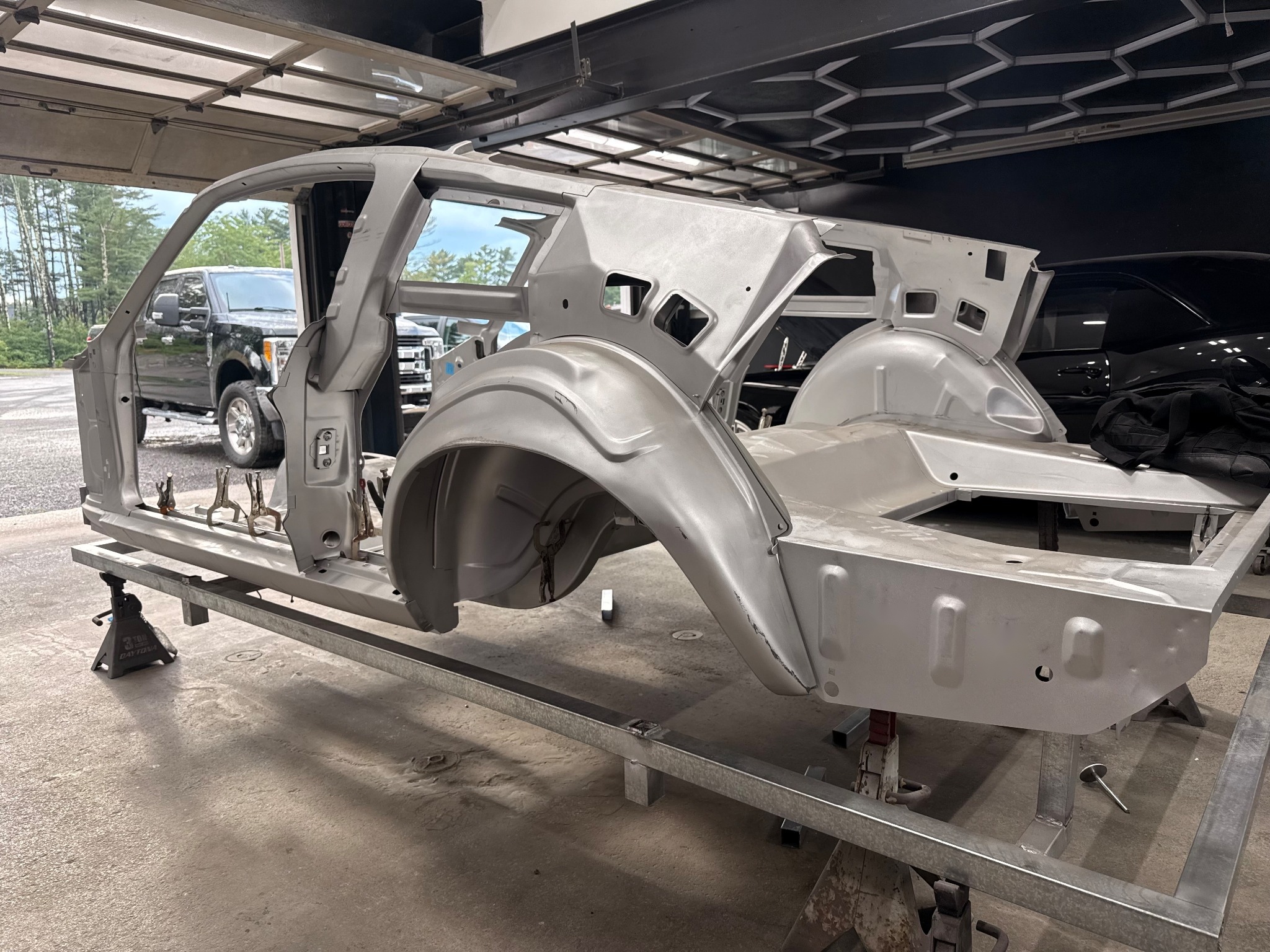 Shell restoration and structural progress